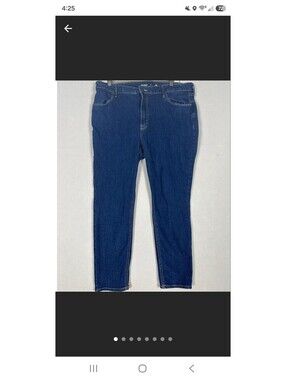Brand New Old Navy Extra High-Rise Straight Jeans Size 24 Regular